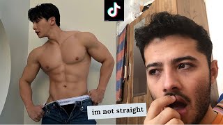 REACTION to WONHO TikTok Edits Thats Made Me Biggest Fan of HIS ABS [upl. by Reffinej]