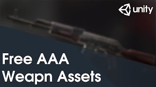 AAA Weapon Assets For Free AKM  Grenades  Ammo Unity Tutorial [upl. by Lowry]