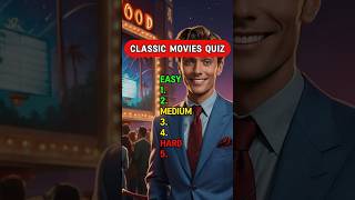 Classic Movies Quiz Are You A True Cinephile 🎬 moviequiz classicmovies filmbuff trivia [upl. by Levi]