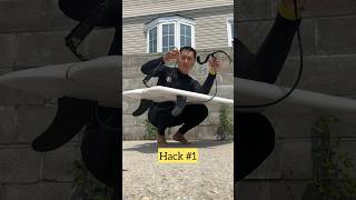 Surfboard leash hacks surfboard surfing surftips [upl. by Harald]