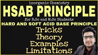 HSAB Principle II inorganic chemistry II BSc amp MSc II Mohit Gahlot II MGSU Videos [upl. by Strade]