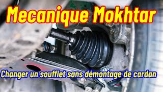 Changer un soufflet sans démontage de cardan  الكبلان، أعطال كاردا السيارة foryou car cars fypシ [upl. by Enilegnave]