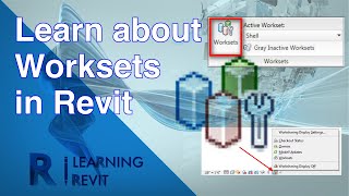 LEARN ABOUT WORKSETS  REVIT TUTORIAL FOR BEGINNERS [upl. by Sihtnyc]