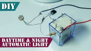 Automatic ON and OFF Light Switch  Simple DIY Project [upl. by Earlene]