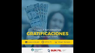 Charla Informativa Gratificaciones [upl. by Schnurr]