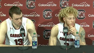 POSTGAME Felipe Haase Hassani Gravett on Wofford — 112618 [upl. by Notaes]