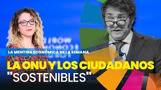 La ONU quiere ciudadanos quotsosteniblesquot [upl. by Einama]