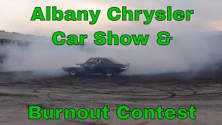 Albany Chrysler Car Show  Burrnouts [upl. by Cordelie]