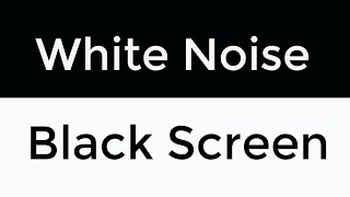 10 Hours of White Noise  Black Screen No Ads Focus and Sleep Therapy [upl. by Constantin]