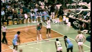 World B Free 35pts vs Celtics 1980 [upl. by Elocim]