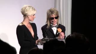 Mikey Koffman and Kimberly Caldwell closes the award show at LA Fashion Weekend Awards 2013 [upl. by Cannell]