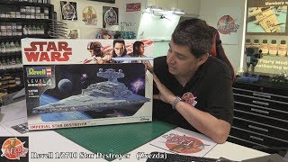 Revell 12700 Star Destroyer review [upl. by Garges755]