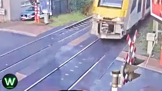 Tragic Moments Shocking Train Moments Filmed Seconds Before Disaster That Are Pure Nightmare Fuel [upl. by Aihtnic]