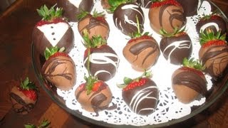 Strawberries dipped in Chocolate [upl. by Benetta]