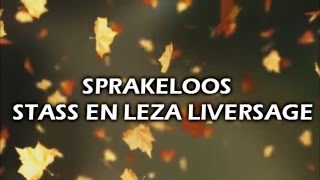 Sprakeloos Lyrics  Stass amp Leza Liversage [upl. by Ardiedak407]