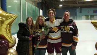 CR Ice Hockey Senior Night [upl. by Erline]