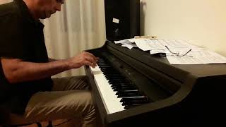 Je sto vicino a te  Pino Daniele piano cover [upl. by Assirhc]