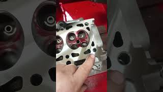 Refacing a mini cylinder head localised damage to head surface automobile engine mini [upl. by Abran]