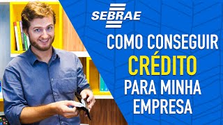 5 passos EXCLUSIVOS para ADQUIRIR CRÉDITO na sua empresa  Aprenda com o Sebrae [upl. by Antrim]