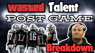 Raiders Vs Chargers postgame Breakdown [upl. by Egreog87]