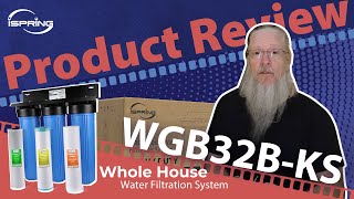 Unboxing the Powerhouse iSpring WGB32BKS Whole House Water Filter System Revealed [upl. by Solegna]