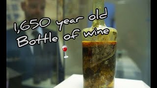 The oldest bottle of wine 🍷😱 [upl. by Ahsienet]