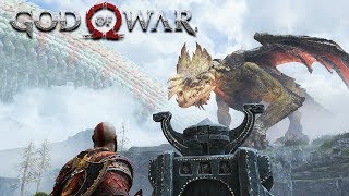 God of War  Freeing The Dragon of Konunsgard [upl. by Ihcekn]