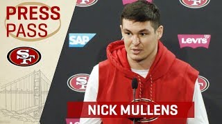 Nick Mullens Eager for Challenge against Talented Bears Defense  San Francisco 49ers [upl. by Cullan]