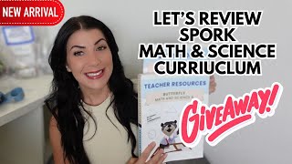 BRAND NEW  Kindergarten Homeschool Math amp Science Curriuclum Review  Giveaway [upl. by Joyan]