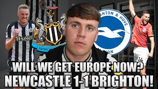 WILL WE GET EUROPE NEWCASTLE VS BRIGHTON 11 110524 [upl. by Mur]