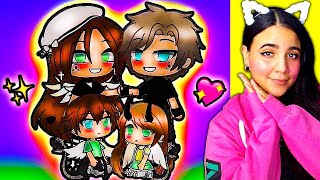 💖✨ The Celebrity and the Tomboy 💖✨ Gacha Life Mini Movie Love Story Reaction [upl. by Joell]