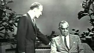 Boris Karloff Interview 1957 [upl. by Ahseet]