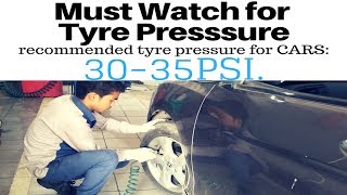 Perfect TYRE PRESSURE क्यों ज़रूरी है Overinflation amp underinflation [upl. by Nalo699]