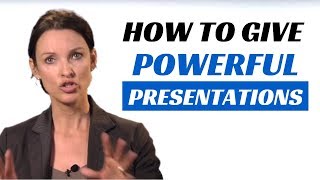 How to improve your presentation skills [upl. by Orbadiah]