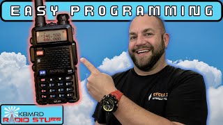 How To Program A Baofeng UV5R Ham Radio [upl. by Frida]