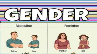 The Noun GENDER video englishlearning englishspeaking grammar gender [upl. by Saum681]