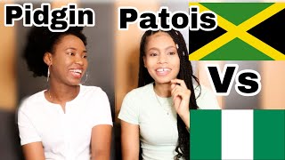 NIGERIAN 🇳🇬 PIDGIN Vs JAMAICAN 🇯🇲 PATOIS FUNNY 😂 CHALLENGE  Daodu and Esther [upl. by Arden]