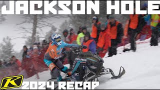 Jackson Hole World Championship Snowmobile Hill Climb 2024 [upl. by Tartan]