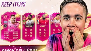 FUTTIES PACKED 85 X 10 PACK OPENING  FIFA 23 [upl. by Jacquenetta]