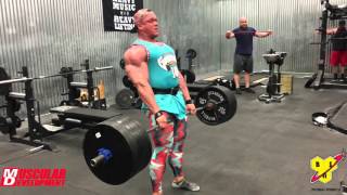 Dallas McCarver Trains Back amp Reaches a Deadlift Goal of 800lbs [upl. by Naginarb]