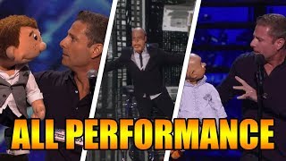 Paul Zerdin Ventriloquist Americas Got Talent 2015 All Performances｜GTF [upl. by Suzette]