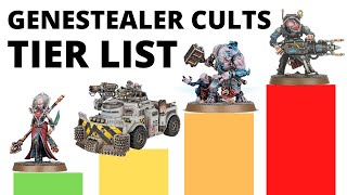 Genestealer Cults Tier List in 10th Edition Warhammer 40K  Best and Worst Datasheets in the Index [upl. by Noelopan]