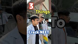 NEET crack krne ke liye 3 cheeze🤫 neet mbbs neet2025 motivation neetaspirant [upl. by Sanoy]