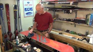 Snowboard WaxingPart 1 [upl. by Birecree]