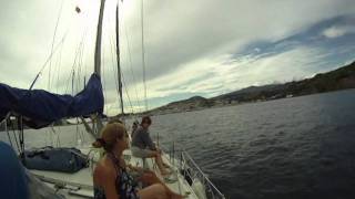 Navegar a vela en agosto por las Azores [upl. by Lemrahc]