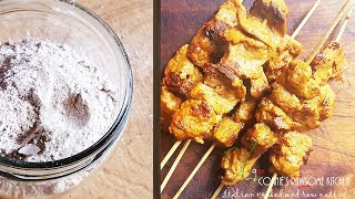 VEGAN SHISH TAOUK SEASONING  FOR Lebanese chikon skewers  Connies RAWsome kitchen [upl. by Magnuson]