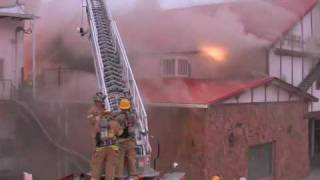 Park Theater Mall in Estes Park CO Ravaged By Fire [upl. by Odranar]