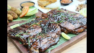 Monkey Warung at Capitol Piazza  Balinese Pork Ribs and Modern Indonesian Style Dishes [upl. by Ibrab622]