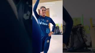 Cricketer Jahanara Alams superb dance goes viral [upl. by Nasya]