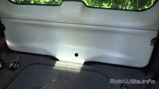 Manually unlock a Trailblazer lift gate hatch Trailblazer SS LS2 Envoy [upl. by Pond195]